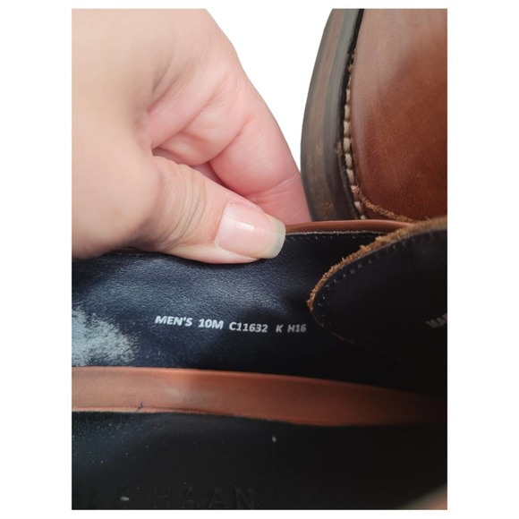 Cole Haan Lenox Hill Cap Toe Oxford - Tan Size 10M - Picture 5 of 8